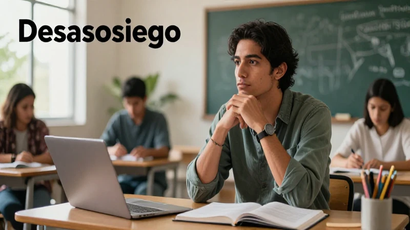 Desasosiego: Definición, importancia y concepto esencial 8 Reflexiones conceptuales sobre el desasosiego profundo