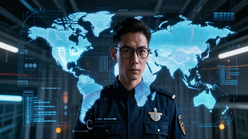 Experto tecnológico con imagen visual impactante