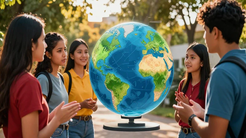Estudiantes mexicanos debaten riesgos ambientales globales