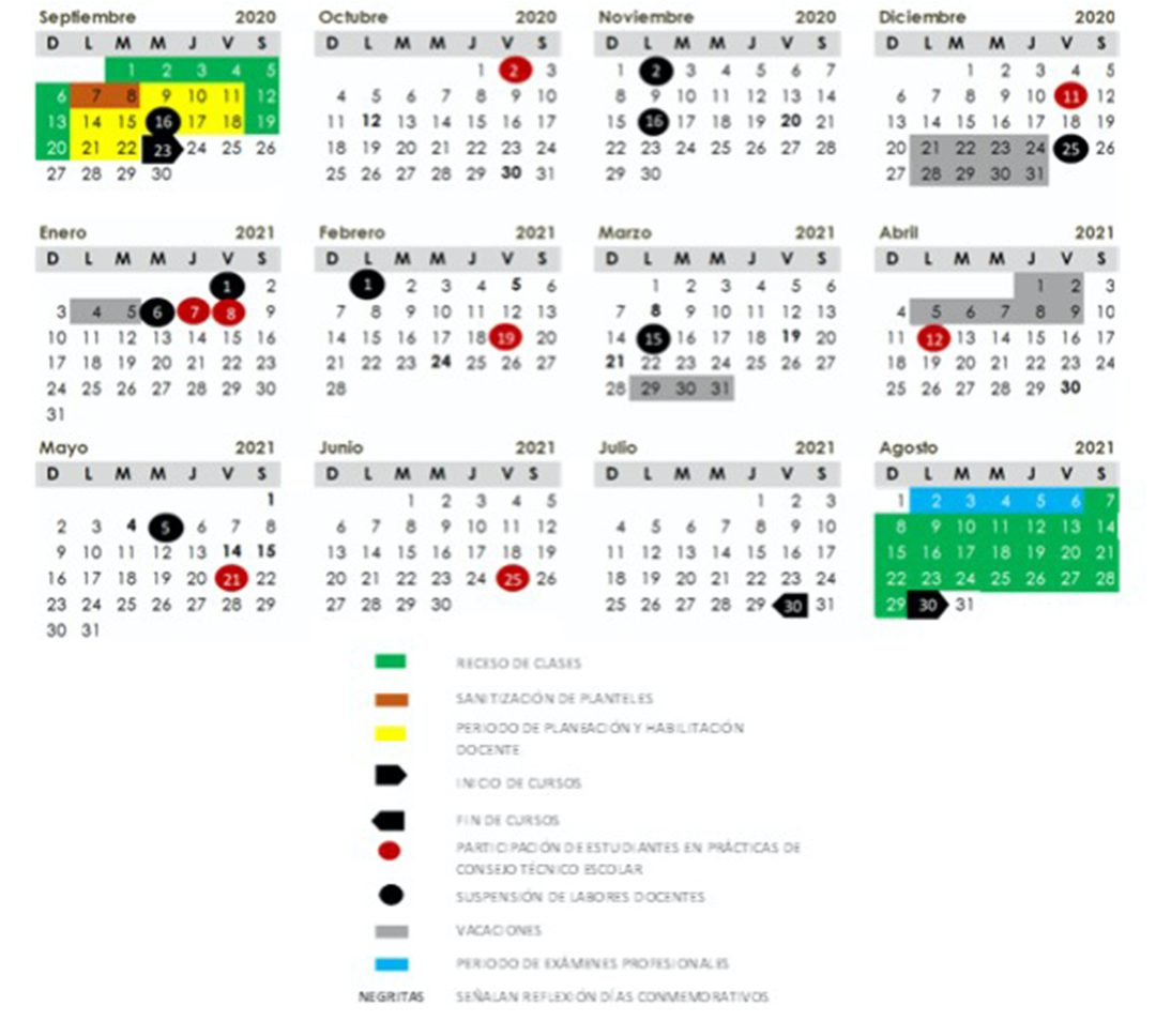 descarga el calendario escolar 2022 2023 en pdf para puebla