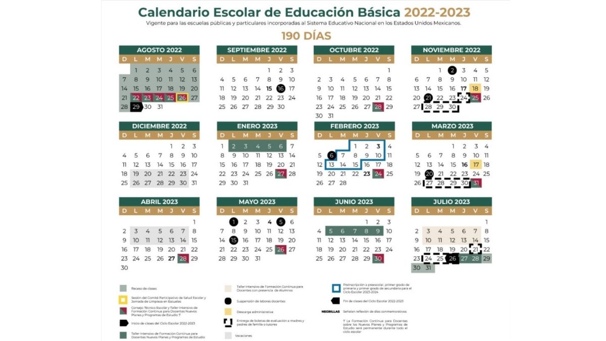 descarga el calendario sep 2022 2023 en formato pdf hoy mismo