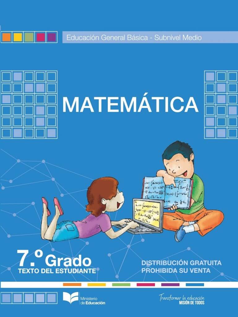 descarga gratis el libro de matematica para 7mo grado en pdf