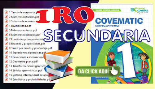 descarga gratis libro matematicas 1 secundaria pdf 2022