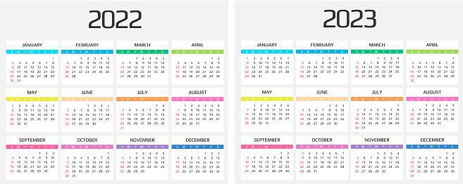descarga tu calendario 2022 y 2023 y planifica con anticipacion