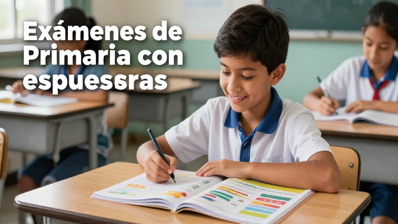 Descarga gratis exámenes de primaria con respuestas en Lainitas 4 Descarga gratis exámenes de primaria con respuestas