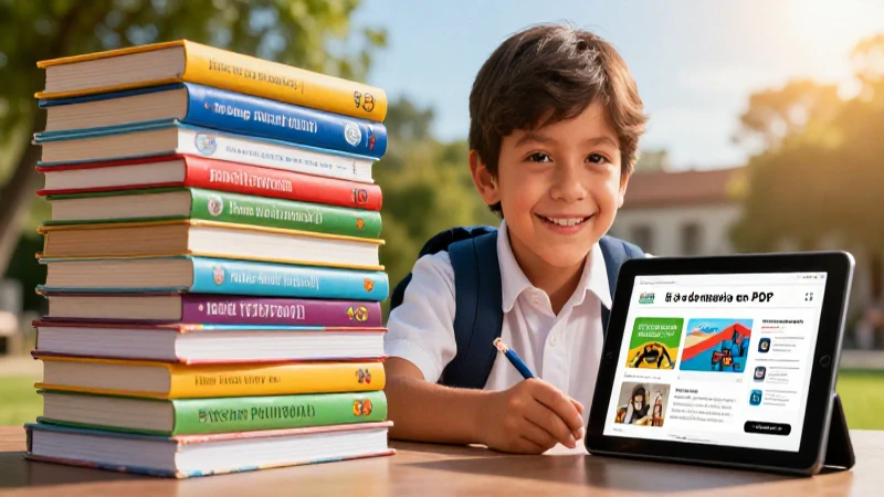 Estudiante feliz aprende con recursos digitales