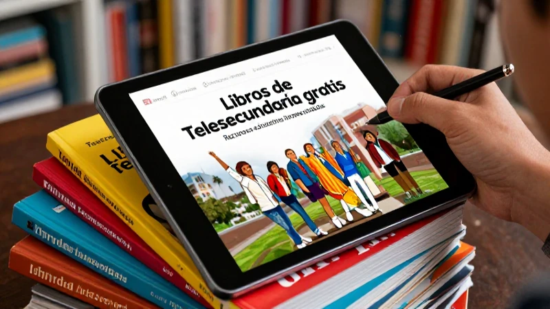 Libros de telesecundaria gratis: Recursos educativos imprescindibles 3 Libros de telesecundaria disponibles gratuitamente en formato digital