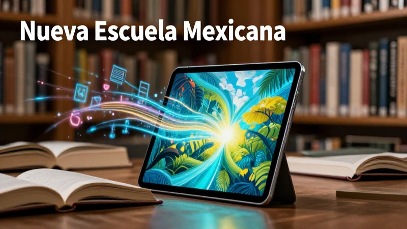 Libros de telesecundaria gratis: Recursos educativos imprescindibles 4 Aprendizaje digital vibrante y moderno en una estética mexicana