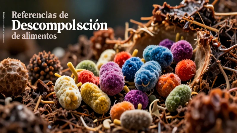 Revista educativa: descomposición de alimentos, factores y procesos