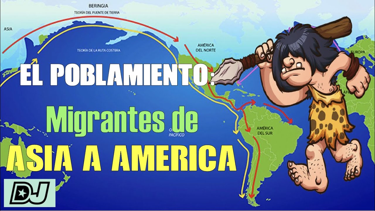 descubriendo el increible poblamiento de migrantes de asia a america