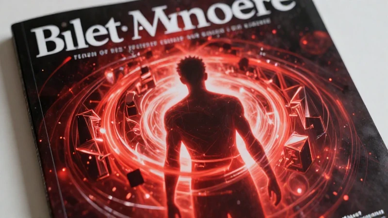 Silueta humana conceptual con energía roja vibrante