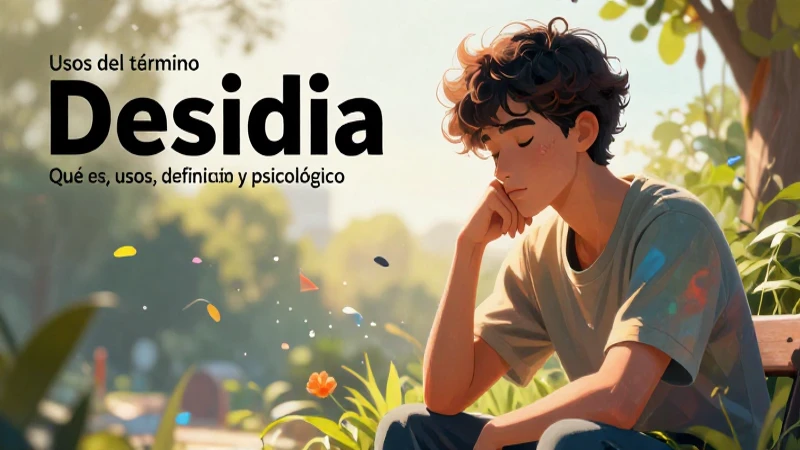 Desidia: Qué es, usos, definición y concepto explicado 8 Desidia: mente que encuentra claridad