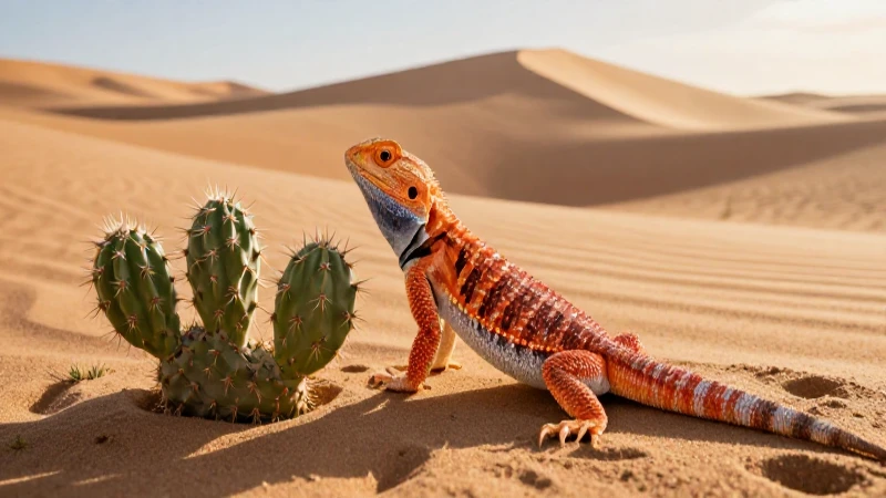 Desiertos: Tipos, Características y Fauna y Flora Esencial 6 Líquido escamoso en cactus al atardecer