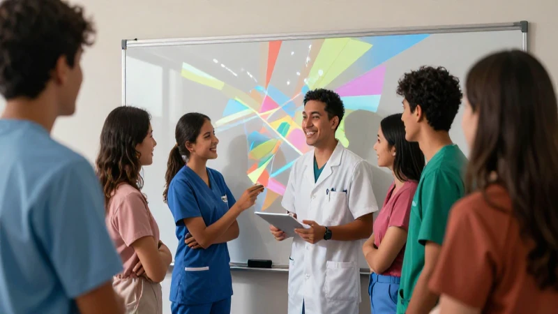 Colaboración educativa dinámica de personas diversas