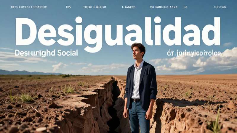La desigualdad social es un concepto complejo con diversos tipos