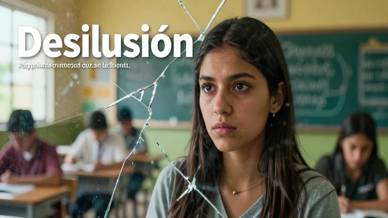 Desilusión: Definición, concepto y su impacto emocional 3 Desilusión: el impacto emocional en un aula moderno