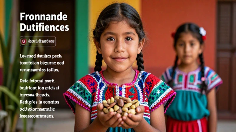 Cuáles son las causas y síntomas de la desnutrición 4 Retrato vibrante de niño mexicano y nutrición