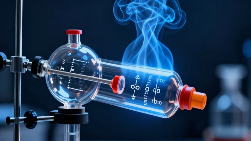 Equipo de laboratorio azul con luz dramática