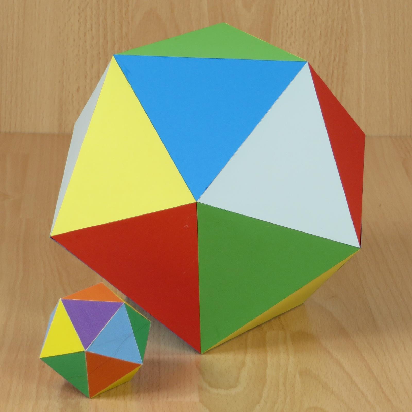 desvela el increible icosagono la figura geometrica de 20 caras