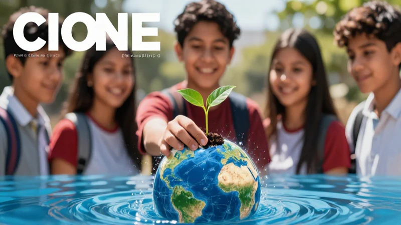 Mexicanos jóvenes plantan para salvar el planeta