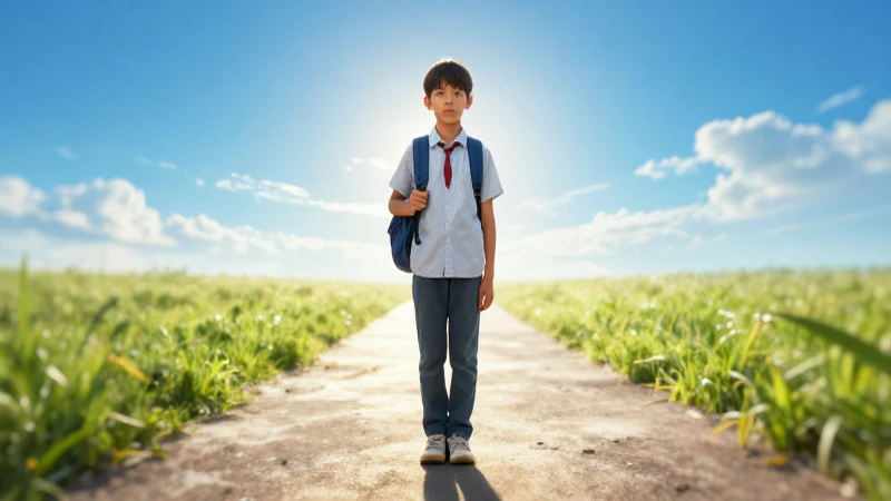 Determinación: Definición, Importancia y Concepto Esencial 8 Estudiante decidido en un camino luminoso