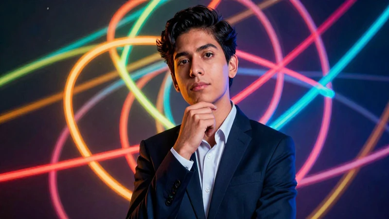 Determinación: Definición, Importancia y Concepto Esencial 7 Joven pensador ilustrado con estilo mexicano moderno