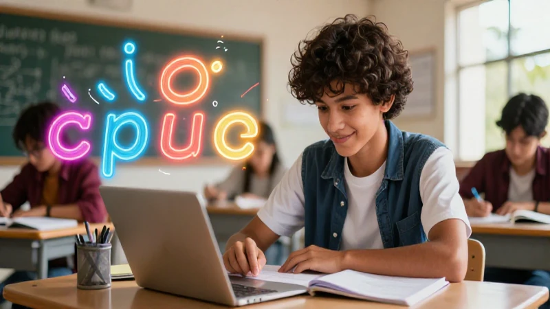 Quieres 50 ejemplos de determinantes posesivos para aprender 5 Estudiante dinámico en ambiente educativo moderno
