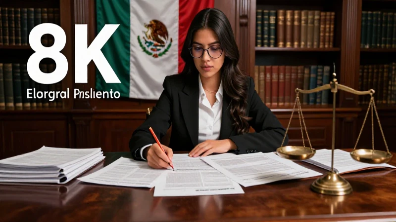 Estudiante de derecho profesional y enfocado