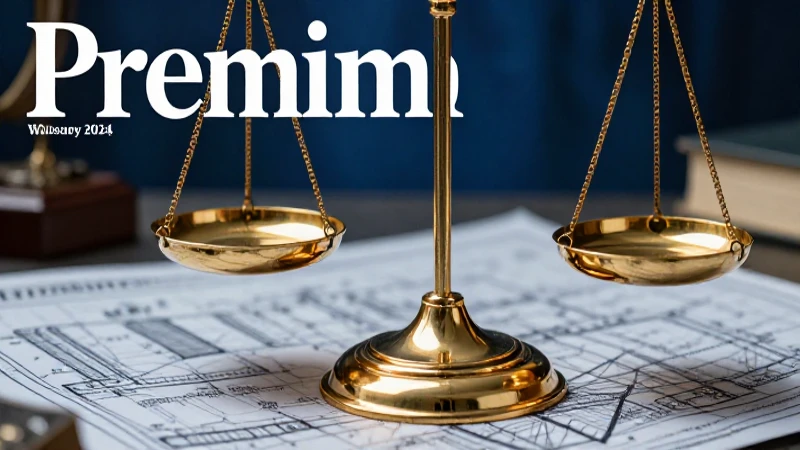 Justicia y finanzas, diseño dorado profesional