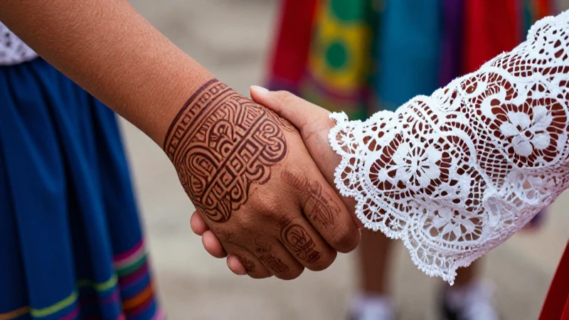 Fusión cultural en el Día de la Raza