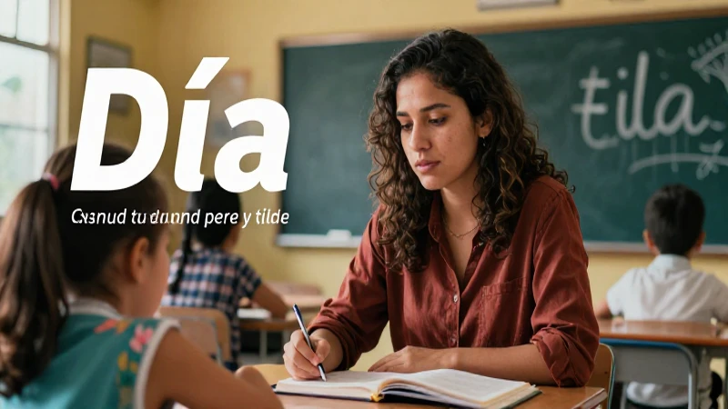 Tilde: Guía esencial para escribir correctamente