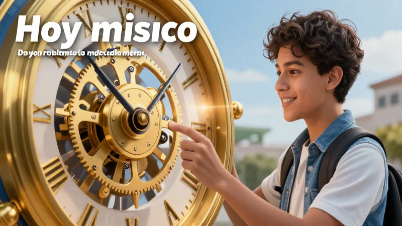 Día: Definición y Concepto que Debes Conocer Hoy Mismo 5 Estudiante ilustra el concepto de medición del tiempo