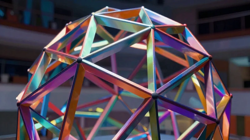 Diagonales de un triángulo: Cuántas en un decágono 5 Ilustración geométrica detallada y dinámica