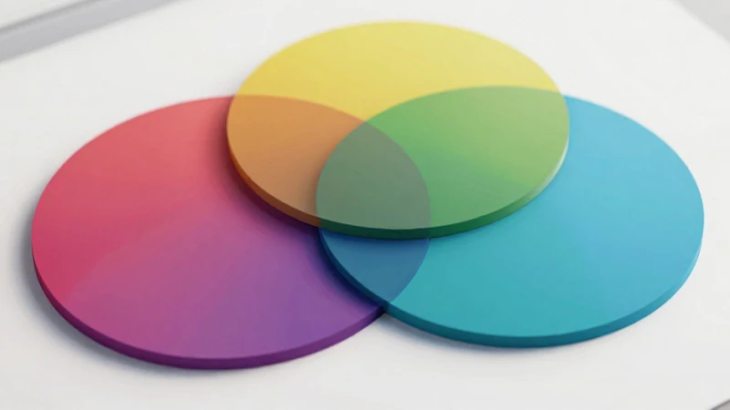 Claves para entender el uso de diagramas de Venn 7 Gráficos abstractos educativos, modernos y dinámicos