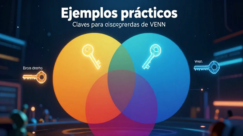 Claves para entender el uso de diagramas de Venn 6 Diseño profesional de diagrama de Venn con llaves