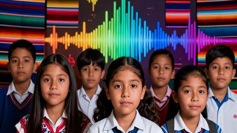 Retrato dinámico de estudiantes mexicanos