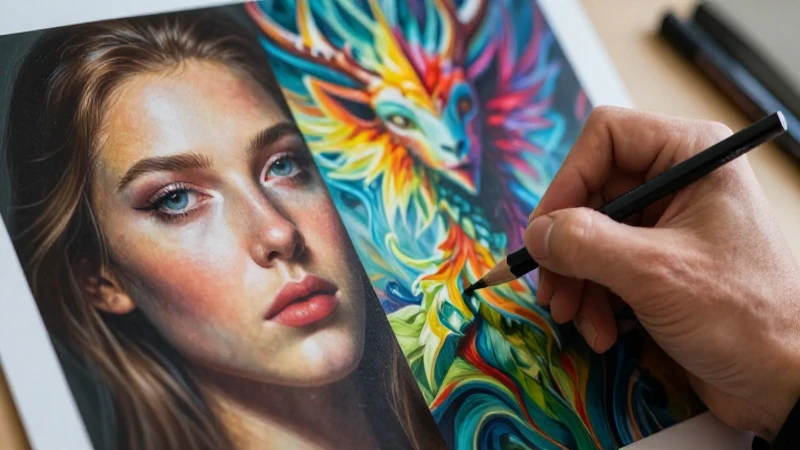 Dibujante artístico: definición y concepto clave explicados 6 Contraste artístico entre realismo y abstracción