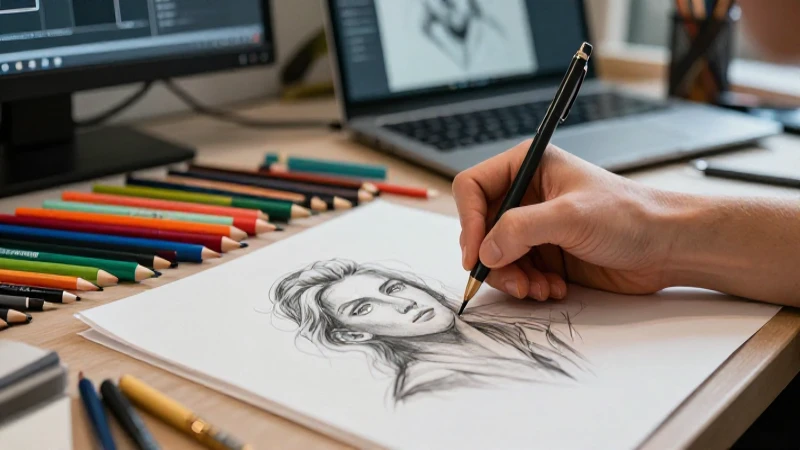 Dibujante artístico: definición y concepto clave explicados 5 Herramientas y técnicas del dibujo artístico profesional