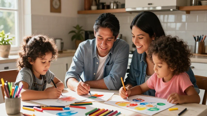 El arte une a la familia