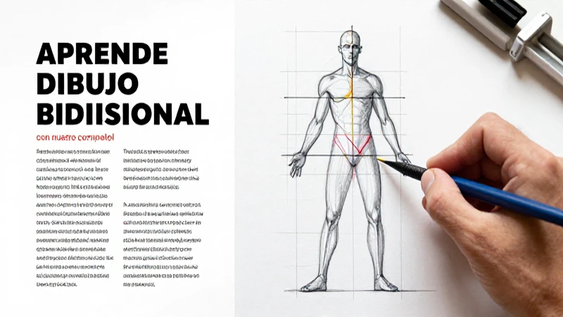 Dibujo detallado de figuras humanas y anatomía