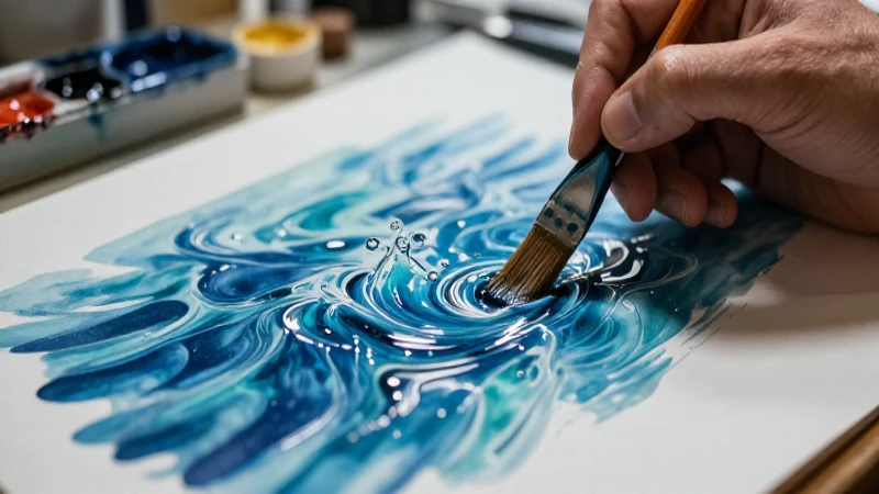 Dibuja agüita con realismo: paso a paso y secretos del dibujo acuático 5 Dominando el realismo del agua en acuarela