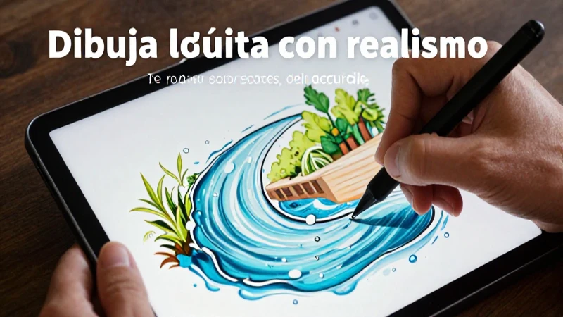 Dibuja agüita con realismo: paso a paso y secretos del dibujo acuático 4 Guía visual profesional de dibujo realista