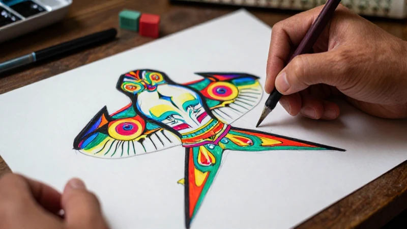 Aprende a dibujar y hacer un barrilete