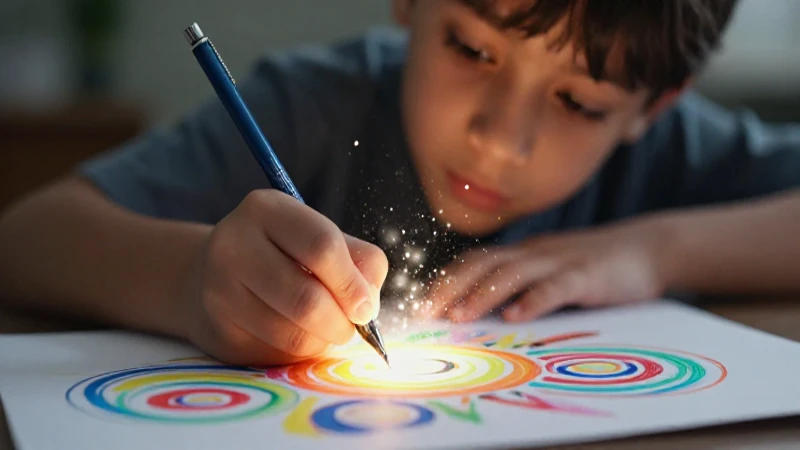 El dibujo despierta la imaginación creativa