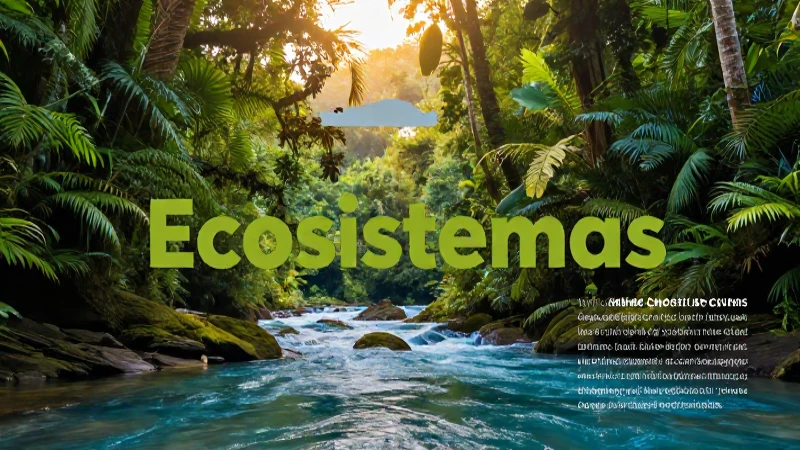 Ecosistemas: Definición, Tipos, Características y Ejemplos 7 La naturaleza vibrante es esencial para nuestro mundo