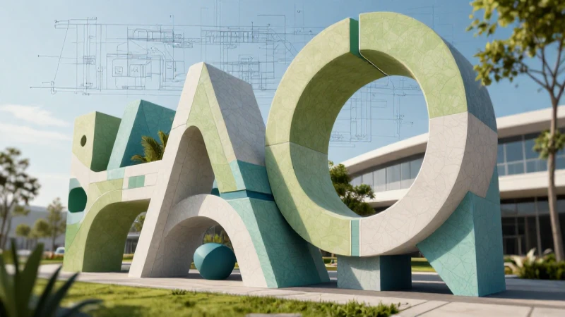 Composición geométrica dinámica con estilo moderno