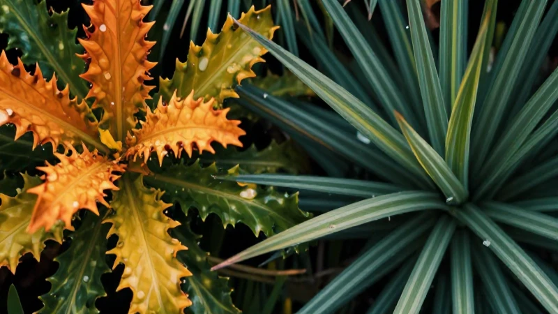 Qué significan las dicotomías en botánica y lingüística 4 Contraste botánico dinámico y detallado en una revista educativa