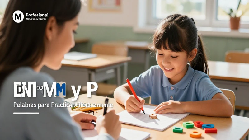 Consejos didácticos para el dictado M/P