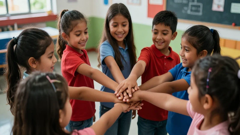 Niños diversos y unidos en México