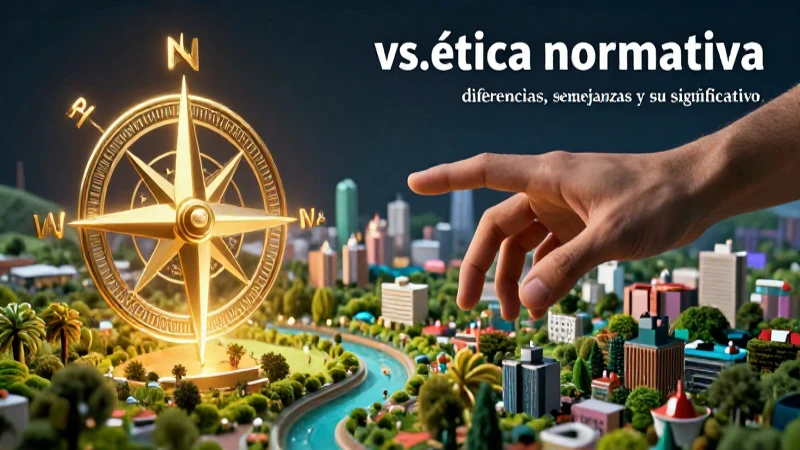 Diferencias éticas normativas y aplicadas en una visualización